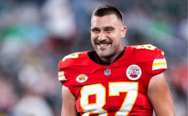 Travis Kelce purchases a racehorse named Swift Delivery.