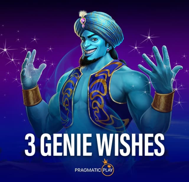 Free spins feature in the 3 Genie Wishes slot