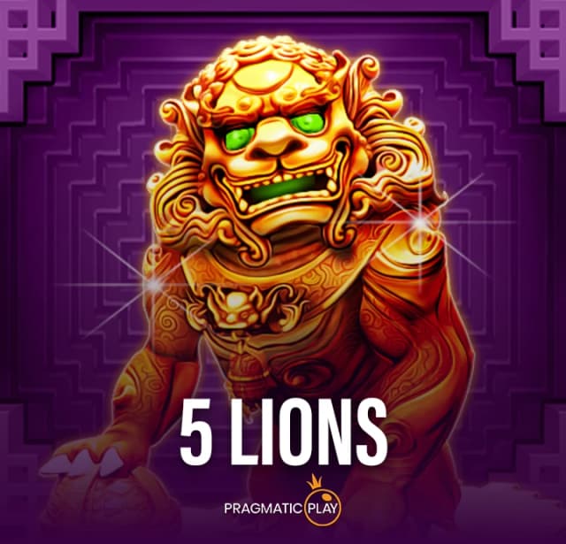 Win Big with 5 Lions slot game at Citinow