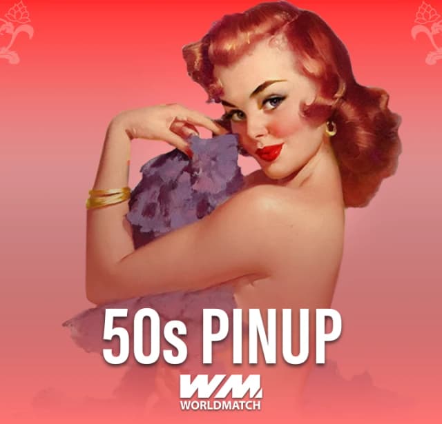 Enjoy classic 1950s aesthetics and big win potential in the 50s PinUp slot game