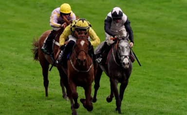 Exciting Irish racing action on the track