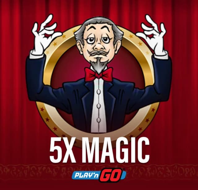 5x magic slot online game casts winning spells