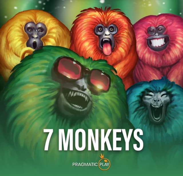 The 7 Monkeys slot features colorful graphics and rewards