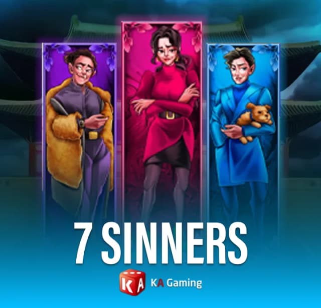 Spin the reels and discover rewards in the 7 Sinners slot online