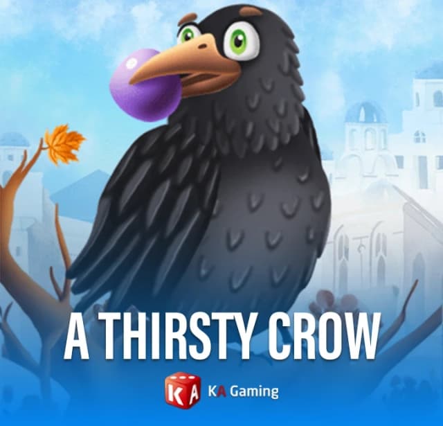 Feel rich in the A Thirsty Crow slot game