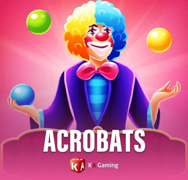 Acrobat reels twist up jackpot madness