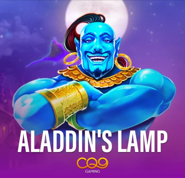 Win a celebration on Aladdin's Lamp slot reels