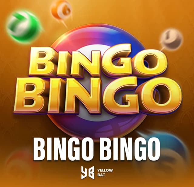 A colorful bingo bingo card game with tons of excitement