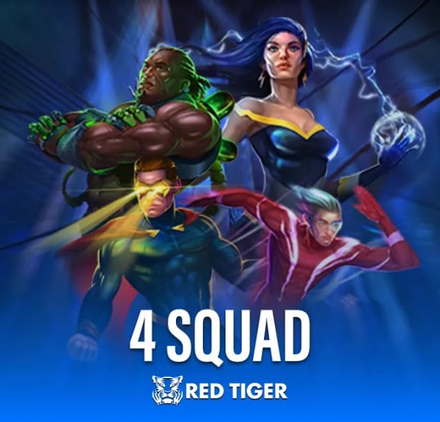 Coins rain hard in the 4 squad slot online game