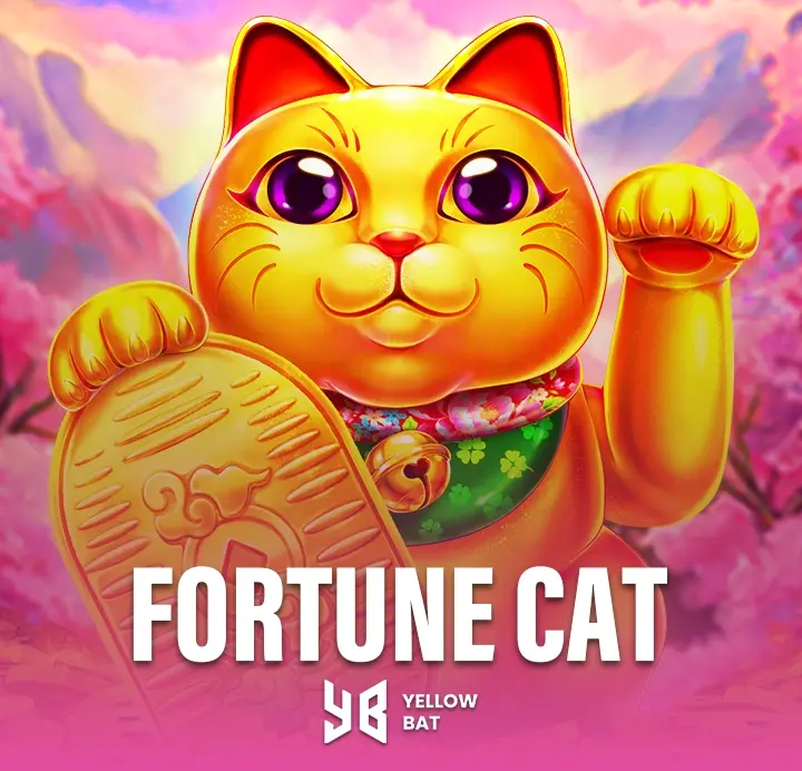 Big win pop-up in the Fortune Cat slot game round